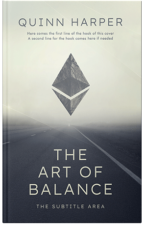 Premade Book Cover Moon Mist