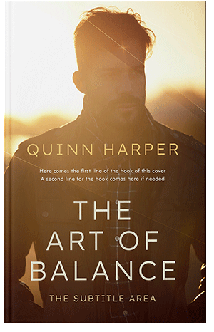 Premade Book Cover Sepia