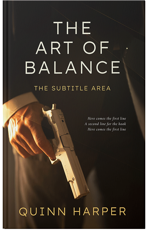 Front view of Premade Mystery & Thriller & Suspense Book Cover - Eternity