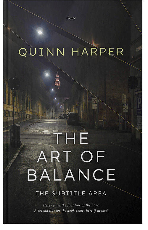 Front view of Premade Paranormal & Urban Book Cover - Cod Gray