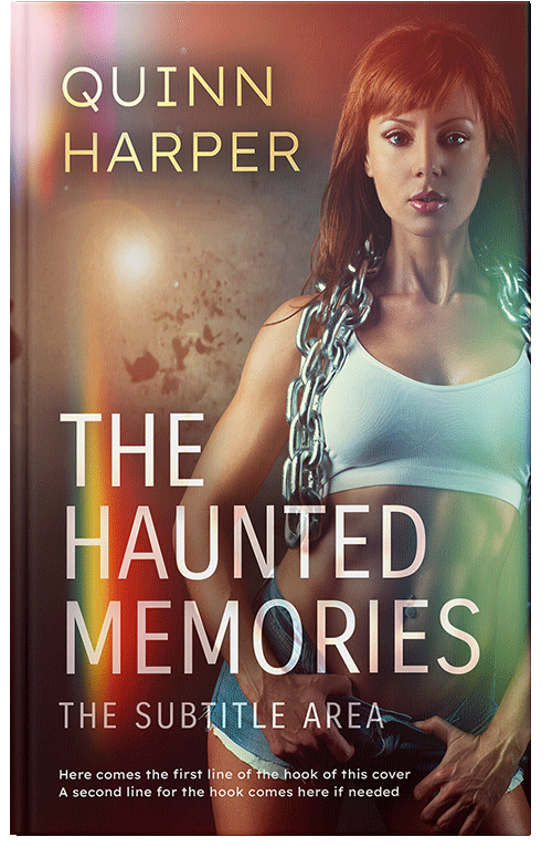 Front view of Premade Mystery & Thriller & Suspense Book Cover - Spicy Mix