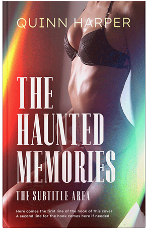 Premade Book Cover Periglacial Blue