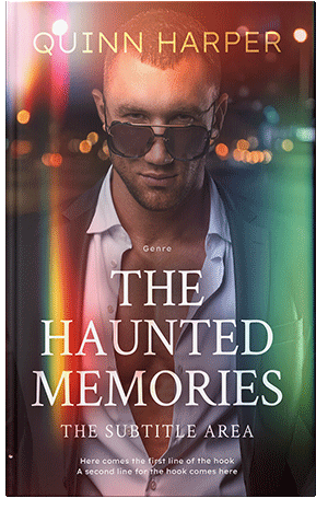 Premade Book Cover Woody Brown