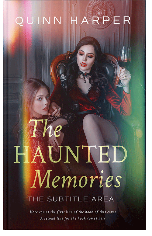 Front view of Premade Paranormal & Urban Book Cover - Cocoa Brown