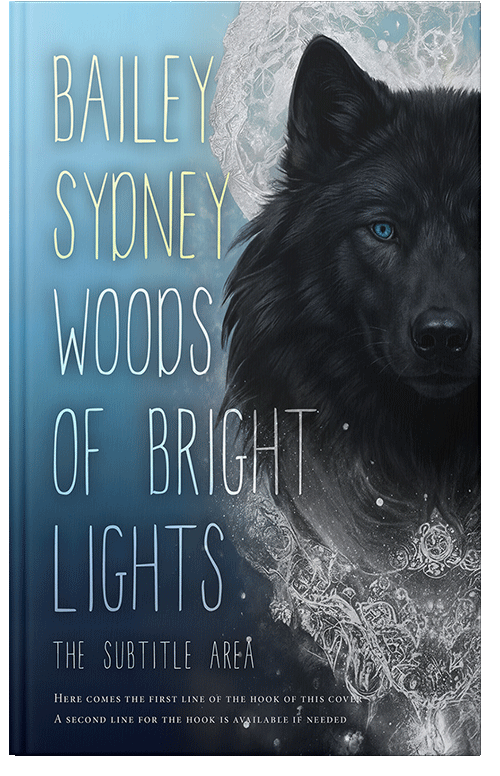 Front view of Premade Fantasy Book Cover - Ebony Clay