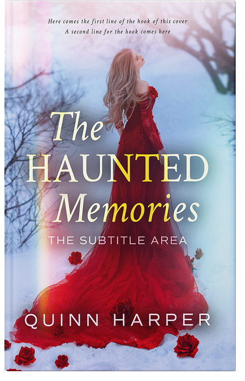 Front view of Premade Mystery & Thriller & Suspense Book Cover - Blue Haze