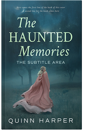 Premade Book Cover Blue Dianne