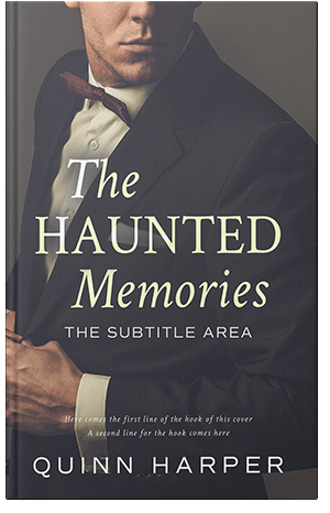 Premade Book Cover Ship Gray