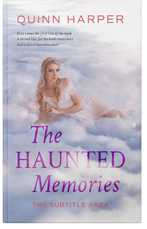 Front view of Premade Fantasy Book Cover - Ghost