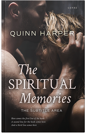 Premade Book Cover Cocoa Brown