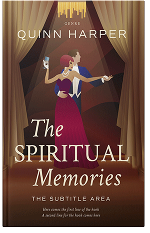 Premade Book Cover Irish Coffee