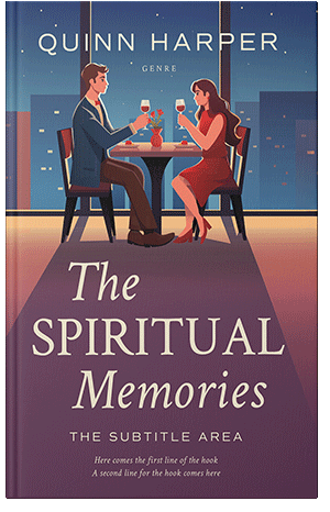 Premade Book Cover Salt Box