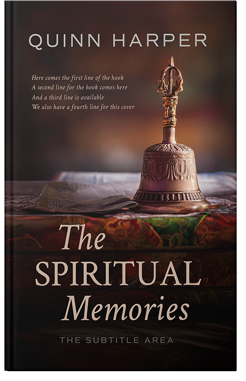 Front view of Coffee Bean #35558 - Premade Religion & Spirituality Book Cover
