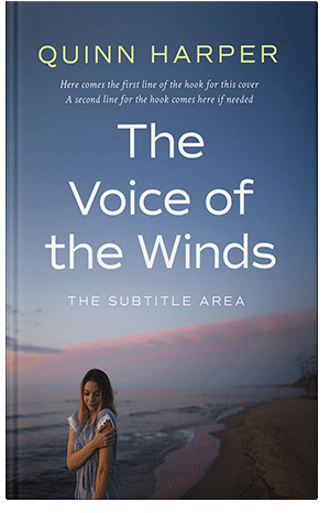 Premade Book Cover Blue Bayoux