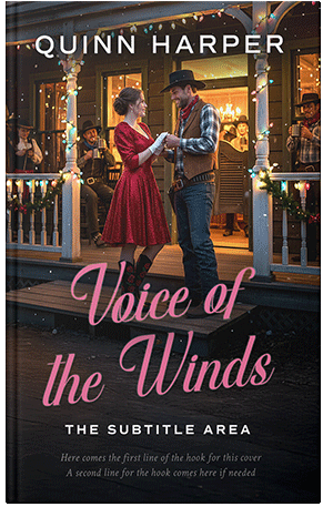 Premade Book Cover Cocoa Brown