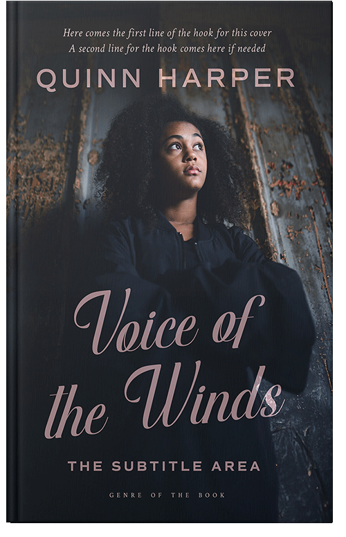 Front view of Premade Teen & Young Adult Book Cover - Shark