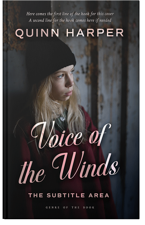 Front view of Premade Teen & Young Adult Book Cover - Cod Gray