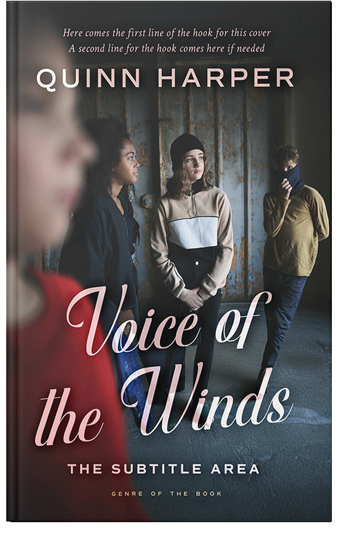 Front view of Premade Teen & Young Adult Book Cover - Baltic Sea