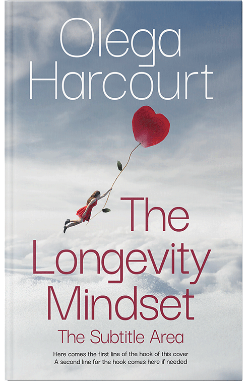 Front view of Premade Surreal Book Cover - Iron