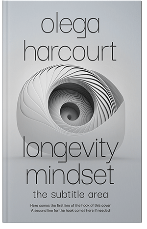 Premade Book Cover French Gray