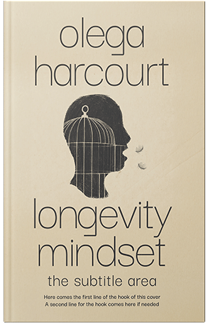 Premade Book Cover Double Spanish White