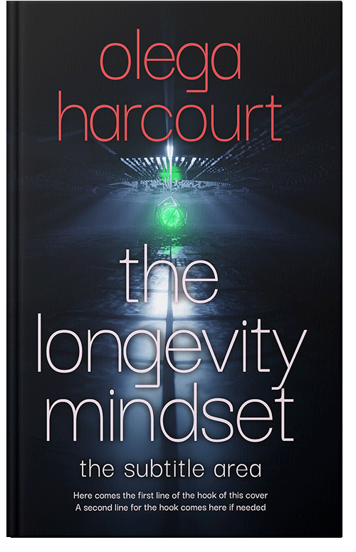 Front view of Premade Science Fiction Book Cover - Ebony