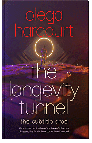 Premade Book Cover Aubergine