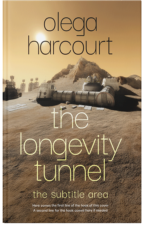 Front view of Premade Science Fiction Book Cover - Barley Corn