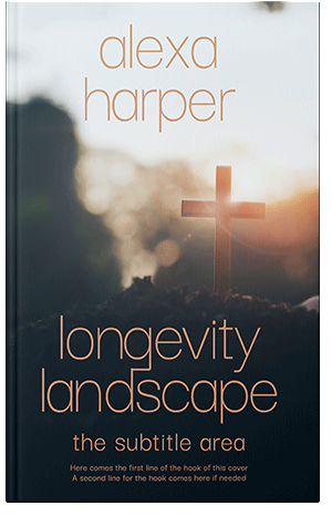 Pre Made Book Cover Ebony Clay