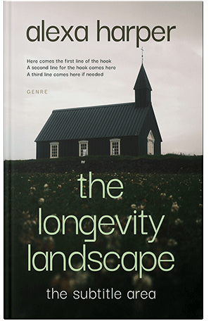 Pre Made Book Cover Hunter Green