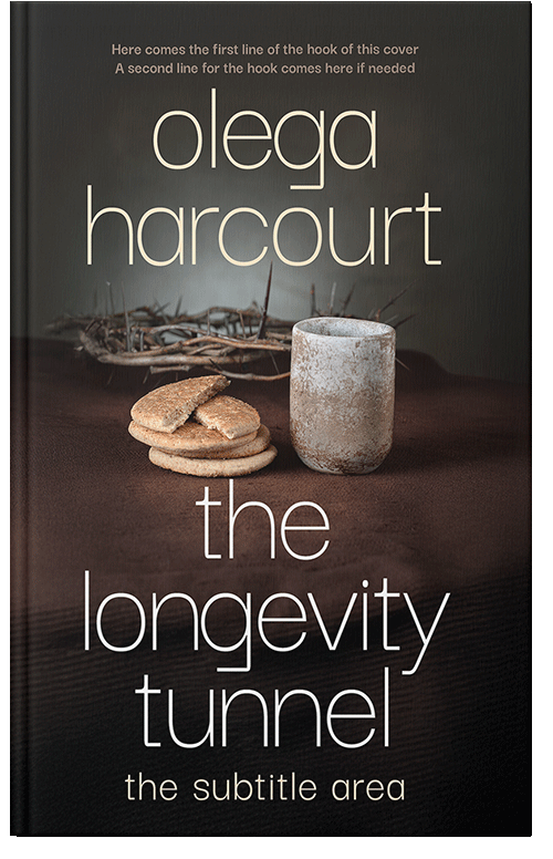 Front view of Premade Religion & Spirituality Book Cover - Zeus