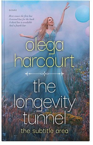 Premade Book Cover Blue Bayoux