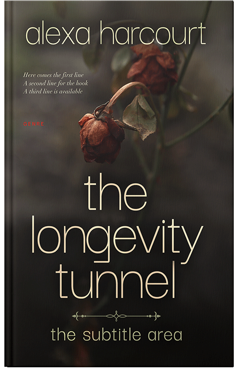 Front view of Premade Nature Book Cover - Zeus