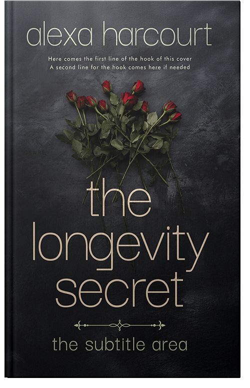 Front view of Premade Nature Book Cover - Shark