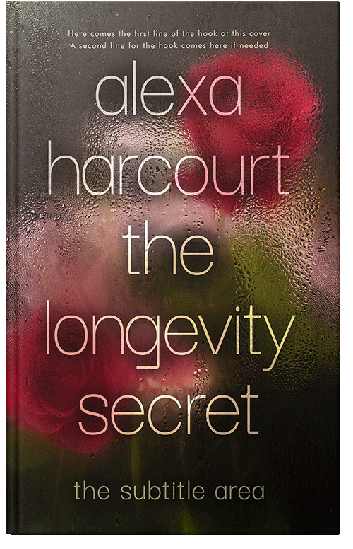 Front view of Premade Nature Book Cover - Cork