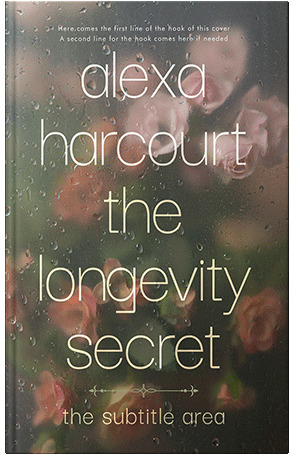 Premade Book Cover Fuscous Gray