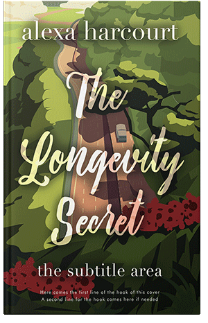 Premade Book Cover Lisbon Brown