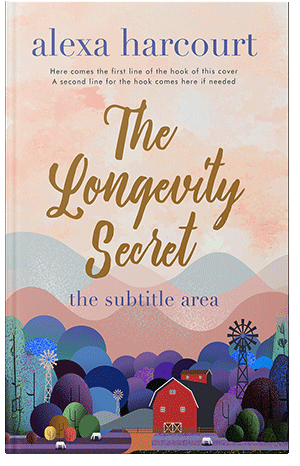 Premade Book Cover Oyster Pink