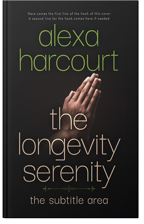 Front view of Cod Gray #35714 - Premade Religion & Spirituality Book Cover