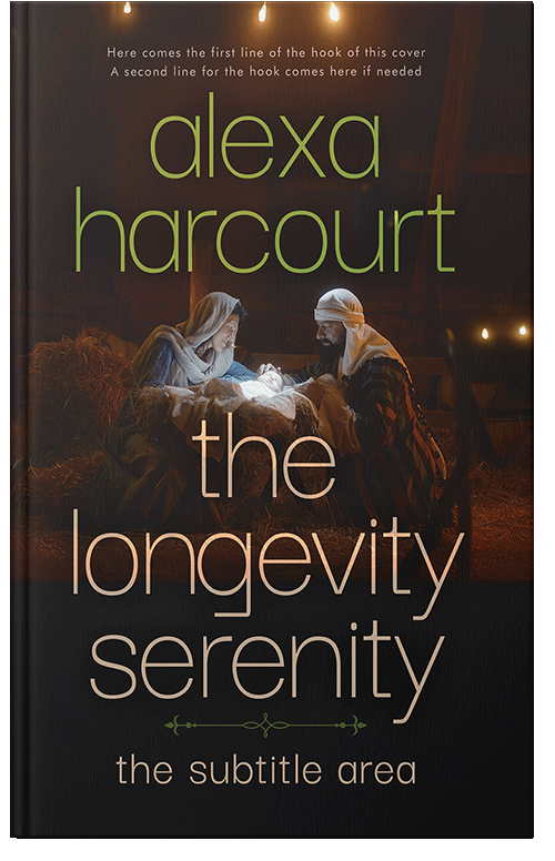 Front view of Night Rider #35715 - Premade Religion & Spirituality Book Cover