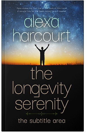 Pre Made Book Cover Ebony