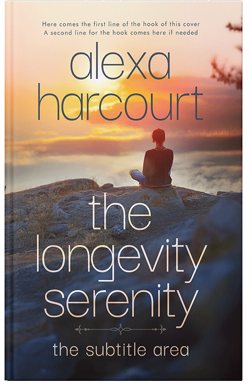 Front view of Ship Gray #35719 - Premade Health & Mind & Body Book Cover