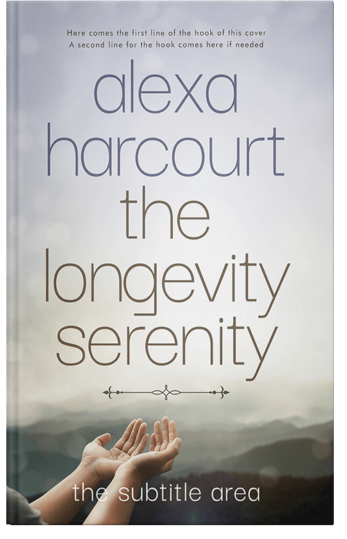 Front view of Alto #35720 - Premade Health & Mind & Body Book Cover