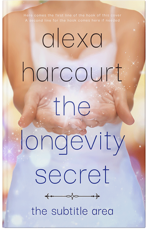 Front view of Premade Fantasy Book Cover - Wafer