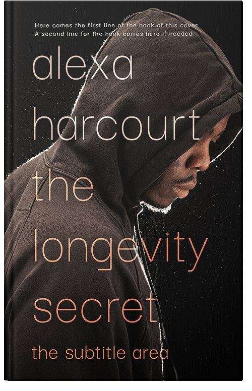 Front view of Premade Literary Fiction Book Cover - Zeus