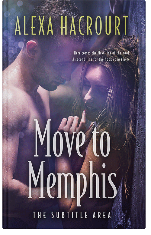 Front view of Premade Erotica Book Cover - Blackcurrant