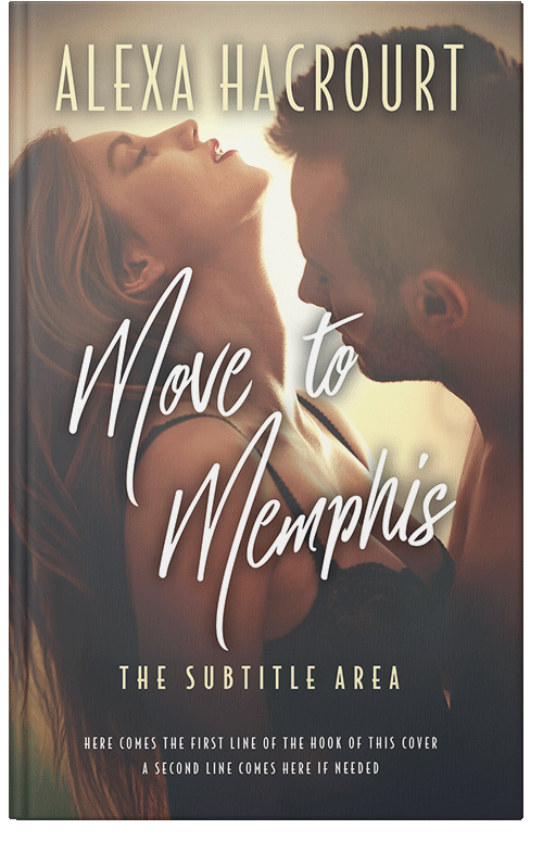 Front view of Premade Romance Book Cover - Dorado