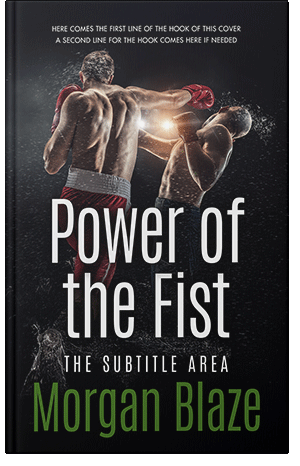 Premade Book Cover Swirl