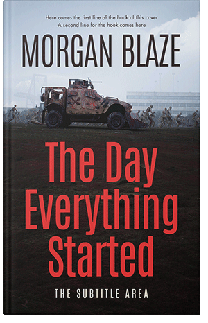 Premade Book Cover Cocoa Brown - ID 35813