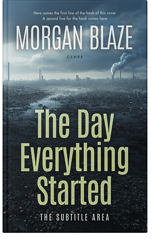 Premade Book Cover Coriander